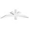 Ekena Millwork Davenport Architectural Grade PVC Gable Bracket, 84"W x 17 1/2"H x 4"D x 4"F, 5/12 Pitch GBP084X18X0404DAV00 - alternate 1